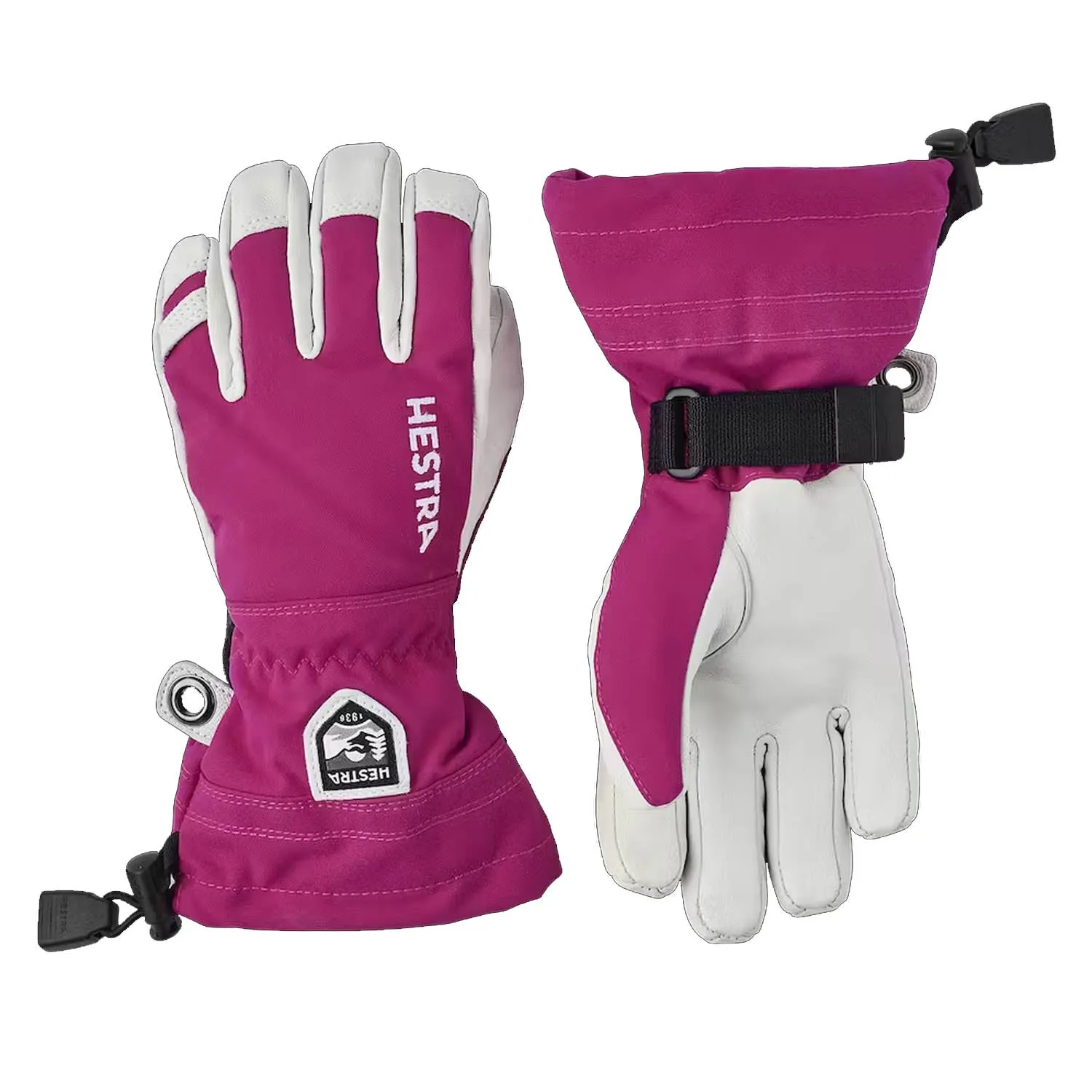 Army Leather Heli Ski Junior Gloves