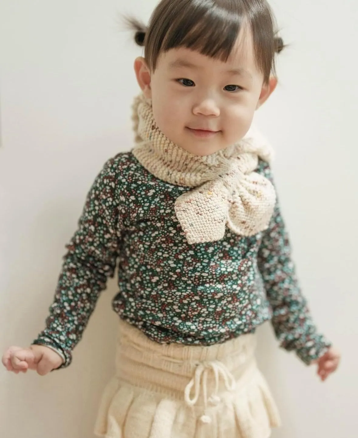 baby girls boy wool kint scarf cold Winter Knit neck handmade kintting scarf warm for kids