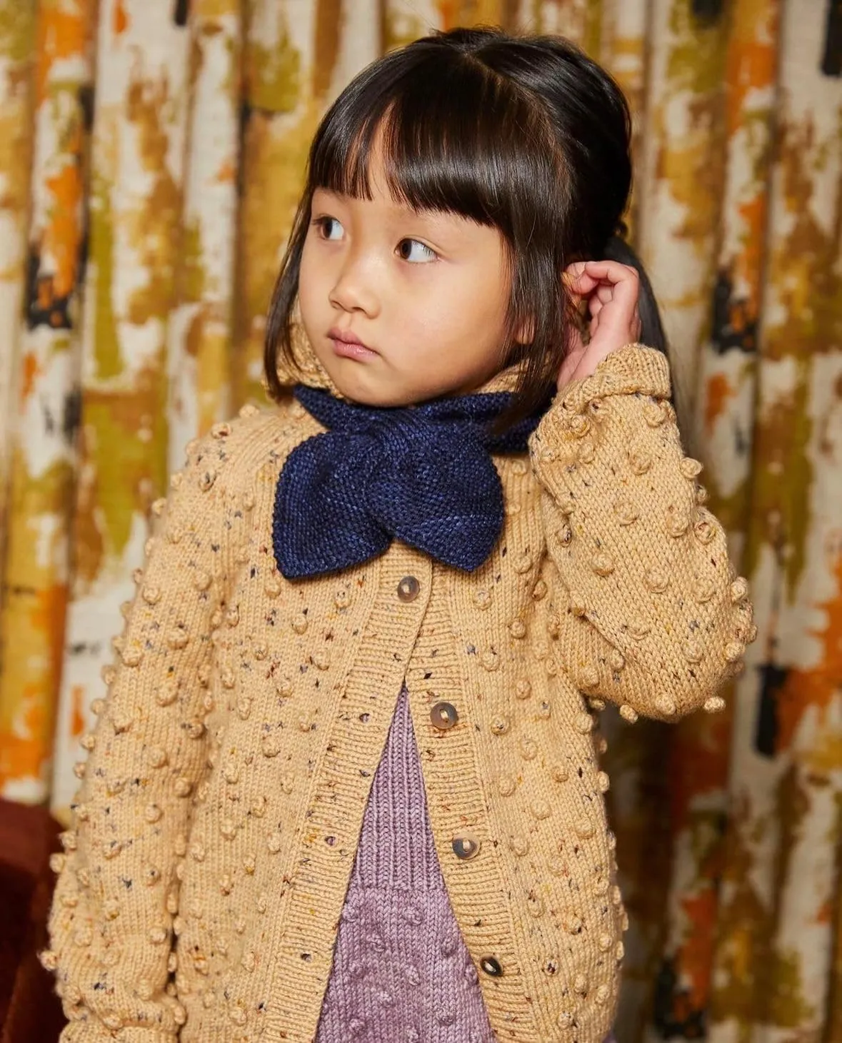 baby girls boy wool kint scarf cold Winter Knit neck handmade kintting scarf warm for kids