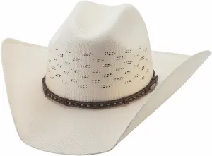 Bullhide Rodeo Round Up Straw Collection Owasso 20X Cowboy Hat in Size 7 1/8 Natural