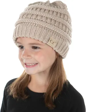 Funky Junque Exclusives Child Toddler Beanie Warm Winter Kids Knit Skull Cap Hat