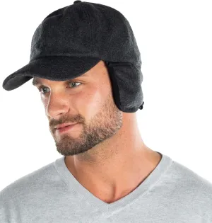Funky Junque Premium Sherpa-Lined Trapper Hat - Warm Winter Headwear with Adjustable Earflaps