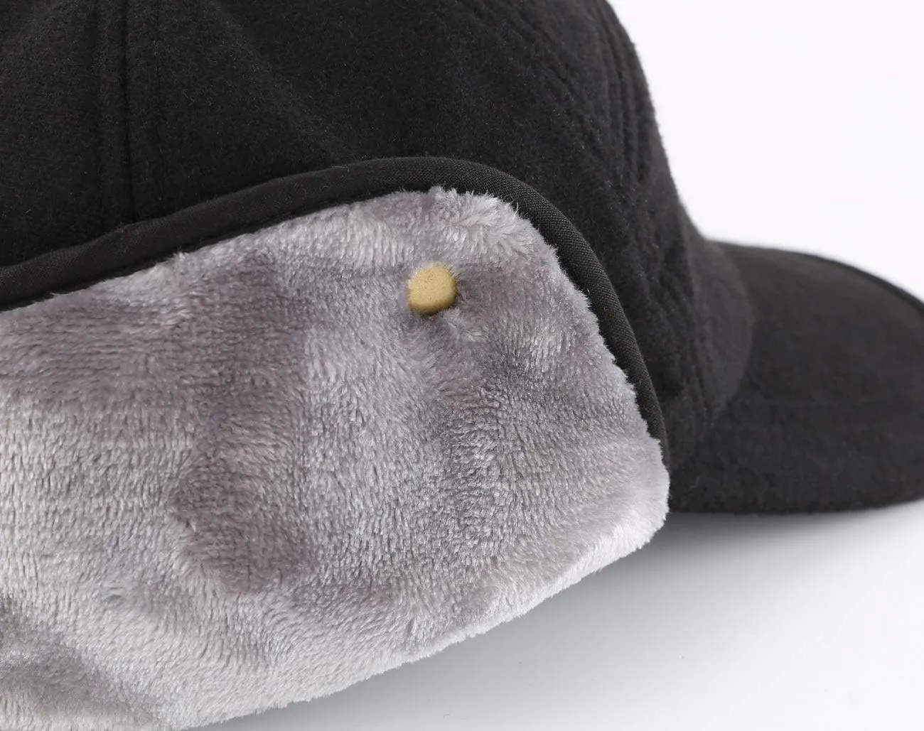 LLmoway Men’s Winter Baseball Cap with Earflaps Fleece Lined Trapper Hunting Hat
