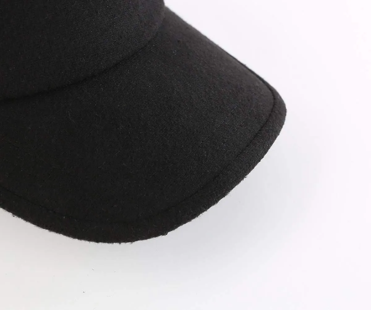 LLmoway Men’s Winter Baseball Cap with Earflaps Fleece Lined Trapper Hunting Hat