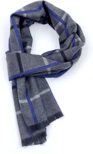 Mens Scarf,Luxuriously Soft Warm Scarf,Premium Cashmere Feel Thermal Scarves Scarf,Durable & Stylish,Gift for Husband Father