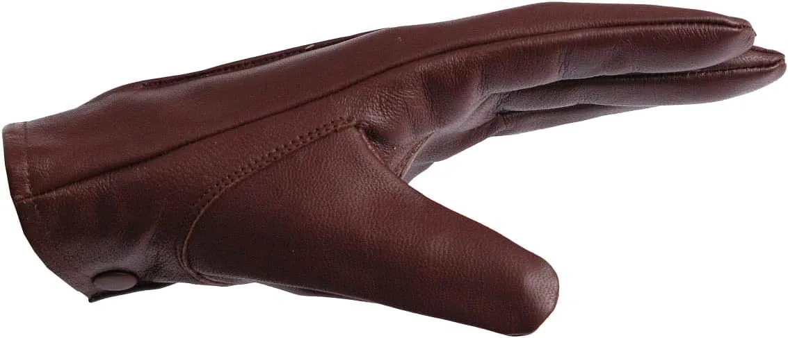 "NA" Men's Dress Driving Genuine Sheep Leather Unlined Gloves