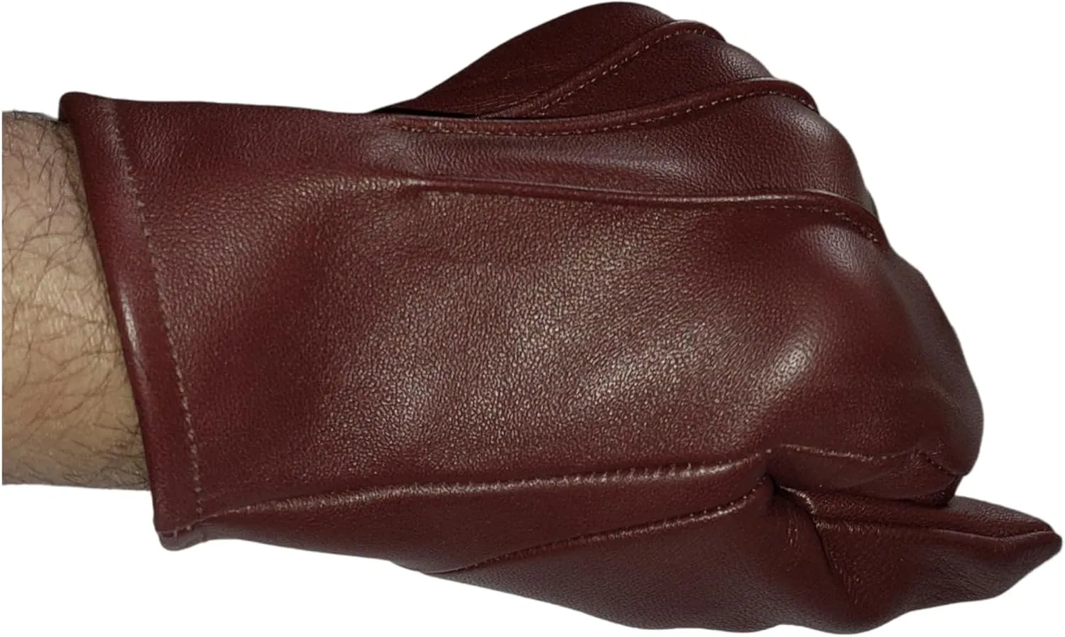 "NA" Men's Dress Driving Genuine Sheep Leather Unlined Gloves