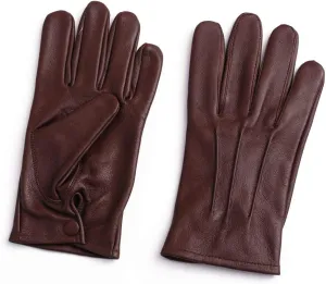 "NA" Men's Dress Driving Genuine Sheep Leather Unlined Gloves