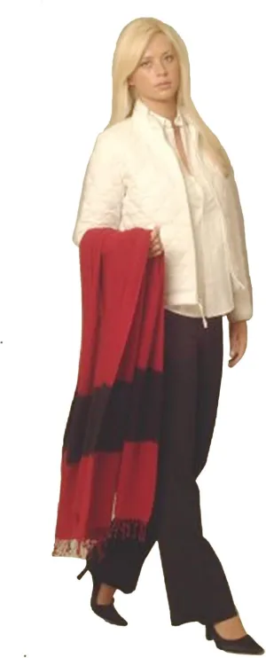 SCARVES-PASHMINA (GRADUATED SHAWL) from Cashmere Pashmina Group