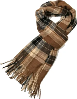 Shanlin Large Size Unisex Imitation Cashmere Winter Scarves for Men and Women