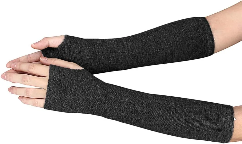 Winter Touchscreen Gloves Unisex Knitted Warm Gloves for Men Women Touchscreen Stretchy Mitten,black
