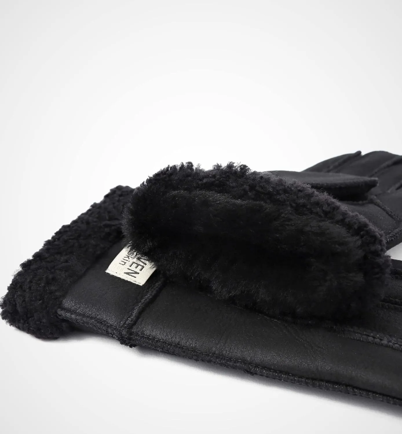 YISEVEN Women's Winter Sheepskin Shearling Leather Gloves Wool Cuffs